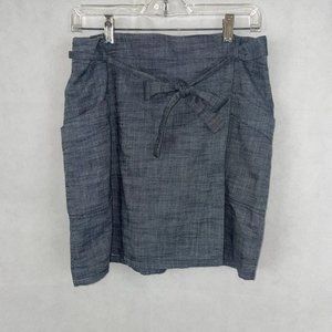 Gap Navy Blue Wrap Skirt Size Medium